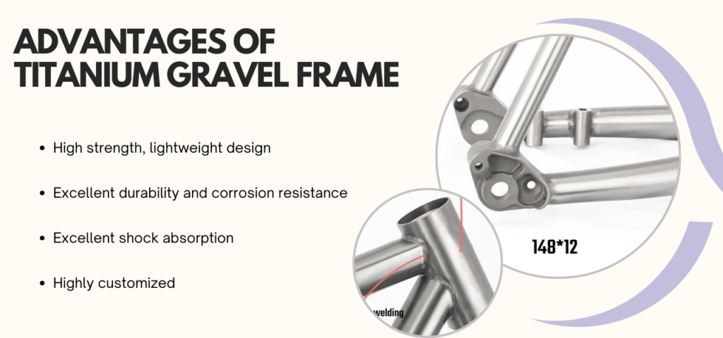 Advantages of Titanium Gravel Frame