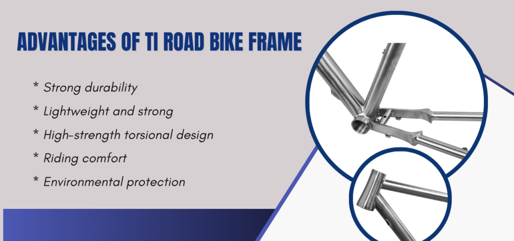 Advantages of ti road bike frame