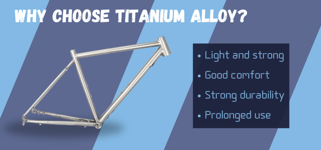 Titanium Gravel bike frame 17